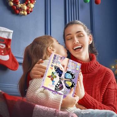 Imagem de Brinquedo de borboleta voadora, borboletas mágicas de pintura, Brinquedo borboleta feito à mão Borboleta de corda, Borboleta voadora de fada mágica, brinquedos de primavera e corda para festa de casa