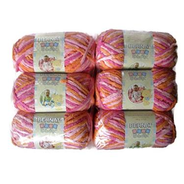 Imagem de Cobertor de fios para bebês Bernat, 100 g, pacote com 6, Peachy, 6