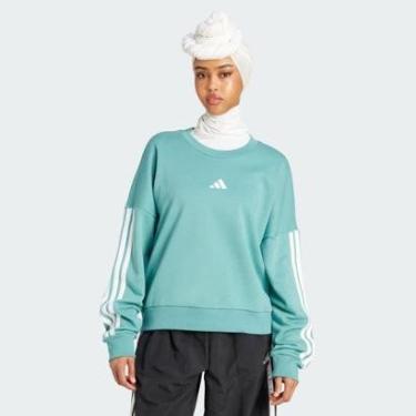 Imagem de Moletom Adidas Essentials 3S Feminina-Feminino