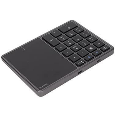 Imagem de Generic Teclado Numérico Sem Fio Tipo C que Carrega Teclado Numérico de 21 Teclas para para OS X para (Cinza Ferro)