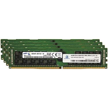 Imagem de Original de fábrica 128 GB (4 x 32 GB) compatível com servidores Lenovo DDR4 2666MHZ PC4-21300 ECC Chip registrado RDIMM 2Rx4 CL19 1.2v Atualização de memória RAM de servidor Adamanta