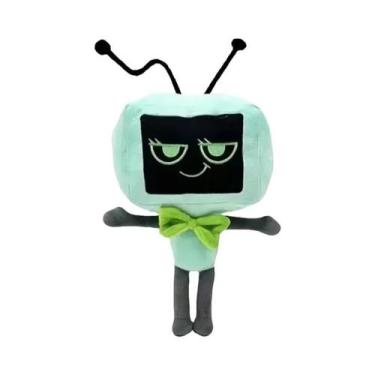 Imagem de Brinquedo De Pelúcia Macio Em Forma De Gato Coelho Almofada Animal De 