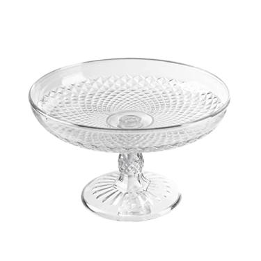 Imagem de Grupo Mirandinha Suporte de Acrílico para Bolos e Cupcakes – Ideal para Casamentos, Festas e Decoração de Mesa – Transparente