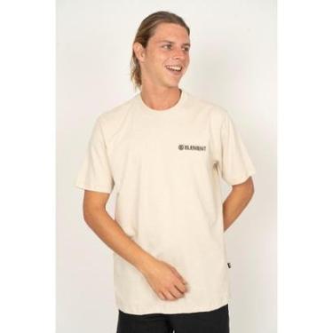 Imagem de Camiseta Element E471A0877 Blazin Chest - Areia-Masculino