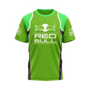 Imagem de Camiseta De Manga Curta Red Bull Racing Masculina 2025 Nova Moda Para 