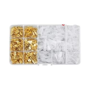 Imagem de Kit De Terminais De Crimpagem De Cabos Isolados 120/315/1000pcs Conect