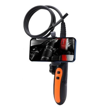 Imagem de GOWENIC Câmera Endoscópica Com Luz, Ferramentas de Boroscópio à Prova D'água 1080P HD IP67 Com 8 Luzes LED Ajustáveis ​​e Câmera Cobra Semirrígida para IOS para Android