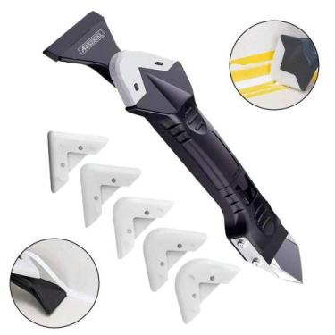 Imagem de ARSENAL - Espátula Rejunte Raspador Removedor 3em1 de Silicone