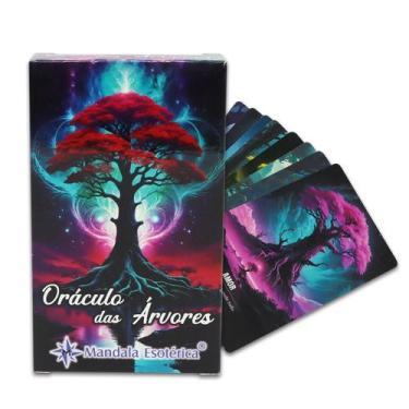 Imagem de Poderoso Oráculo das Árvores 55 cartas Plástificadas - Mandala