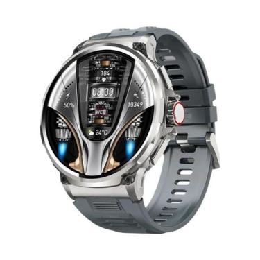 Imagem de Relógio Inteligente Bluetooth HD Grande Para Homens 1.85" Com GPS, Bat