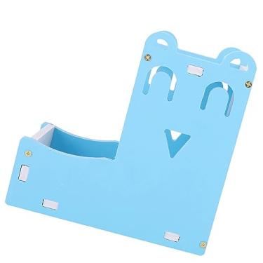 Imagem de Ainoli 2 em 1 rato azul hamster dispensador automático de água para animais de estimação alimentador de alimentos fonte