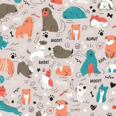 Imagem de Cama para Cachorro Ortopédica Impermeável M e G | Caminha Pet Box com Espuma D23, Base de Madeira e Capa Lavável(DOG CREME,_Média)