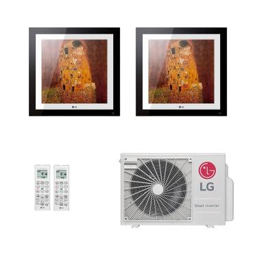 Imagem de Ar-Condicionado Multi Split Inverter LG 24.000 (2x Evap Artcool Gallery 12.000) Só Frio 220V
