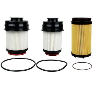 Imagem de 8677800AA 68677810AA Filtro de óleo de combustível (cartucho) compatível com motores 2025 Dodge Ram 2500 3500 4500 5500 6.7L Cummins Turbo Diesel