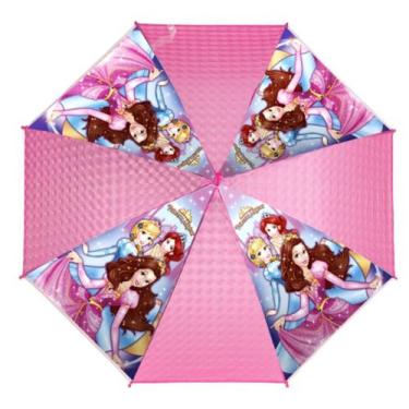 Imagem de Guarda Chuva Princesas Cabo Longo Manual Pr072mt - Up Importacao