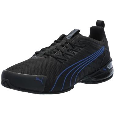 Imagem de PUMA Tênis de corrida masculino Voltaic Evo, Puma largo, preto, azul, 9 Wide
