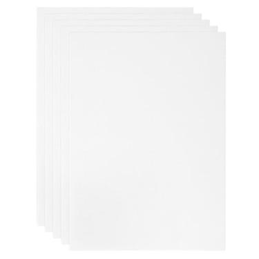 Imagem de PATIKIL Quadros de tela 4x6 para pintura, pacote com 6 100% algodão, quadrados, triplos, esticados, painel de tela de arte em branco, fino para acrílico, óleo, tintas de têmpera, branco