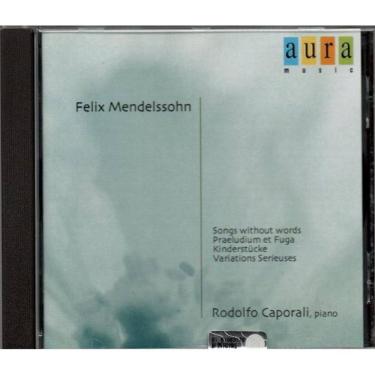 Imagem de Rodolfo Caporali Plays Felix Mendelssohn - Cd