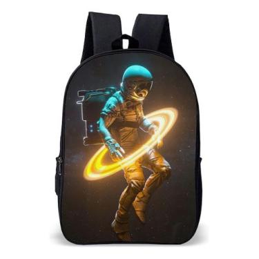 Imagem de Mochila Infantil Escolar Simples Astronauta Galaxia Estampa - Use Nerd