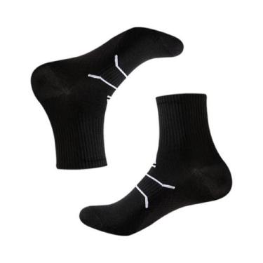 Imagem de Meias De Compressão Respiráveis E Antiderrapantes Para Corrida Masculi
