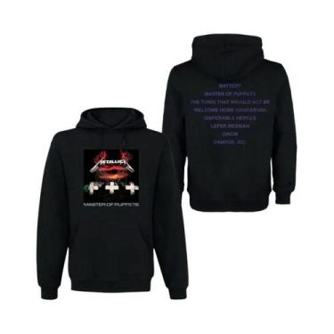 Imagem de Moletom Masculino Com Capuz METALLICA Band Rock Dark Wind, Confortável
