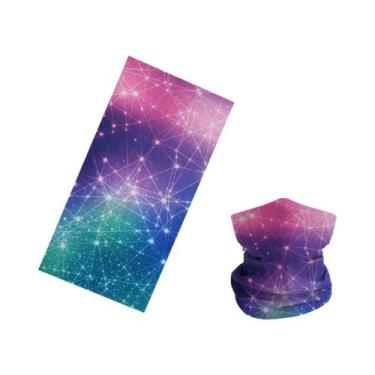 Imagem de Bandana De Ciclismo Unissex Com Estampa De Estrelas, Sem Costura, Prot