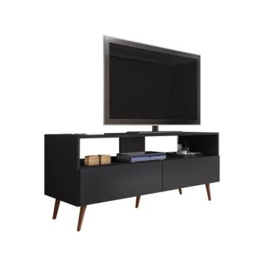 Imagem de Rack para Sala Bancada de TV 55 Pol 136cm Pés Retrô Billy M12 - D'Ross