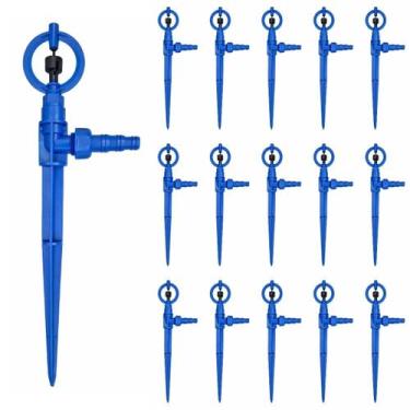 Imagem de 10 Aspersor Bailarina P5 com Haste e Adaptador P/ Mangueiras - Agrojet