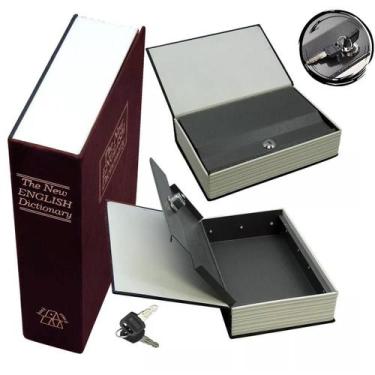 Imagem de Cofre Camuflado Forma De Livro Dicionário Com Chave - Tesla Store