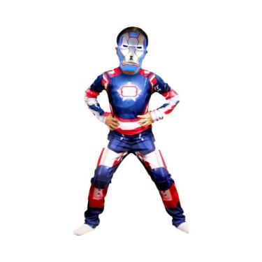 Imagem de Homem de ferro cosplay macacão vingadores super-herói halloween carnav