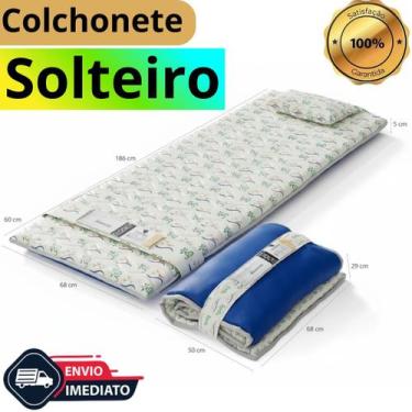 Imagem de Colchonete de casal e Solteiro colchonete para camping colchonete dobr