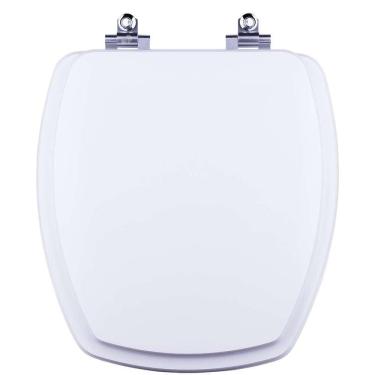 Imagem de Tampa De Vaso Sanitário Com Amortecedor Thema Branco Para Bacia Incepa