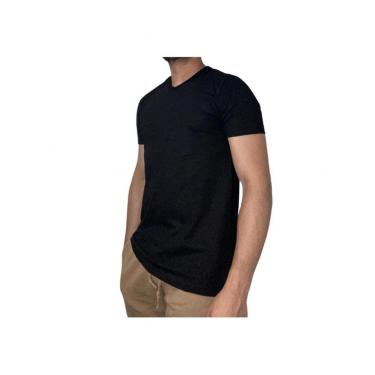 Imagem de Camiseta  Básica  Gola em V Malwee Masculina-Masculino