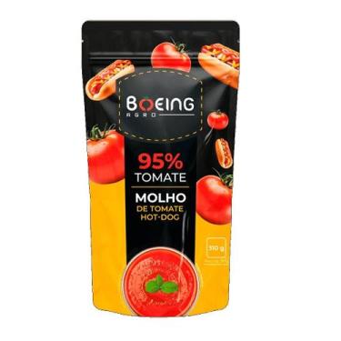 Imagem de Molho 95 % tomate boeing hot dog 310gr (cx c/ 12 un)
