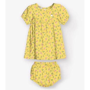 Imagem de Vestido com Calcinha Feminino Trick Nick Amarelo, M, Amarelo