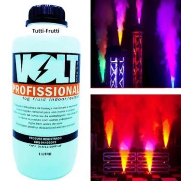 Imagem de Líquido Fluído Para Máquina De Fumaça Profissional Sabor Tutti-Frutti 