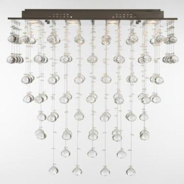 Imagem de Lustre para sala, cozinha, sala de jantar, cristal, base 20x70 - - Lus