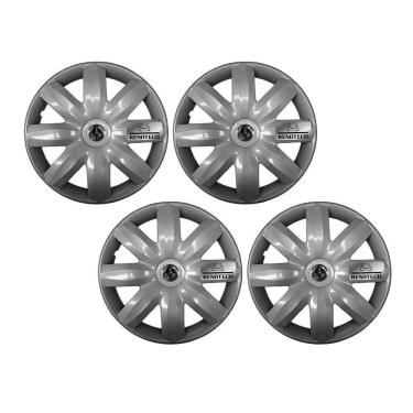 Imagem de Jogo De Calota Aro 14 Clio Logan 2007 A 2008 8200453176