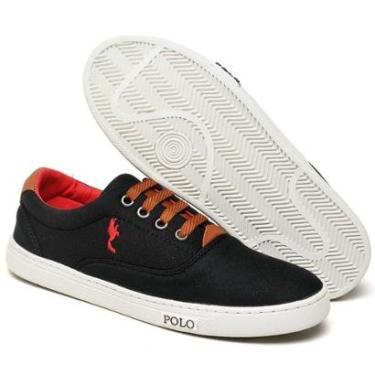 Imagem de Tênis Sapatênis Infantil Juvenil Casual Escolar Cano Baixo Leve em Lona do 27 ao 36-Masculino