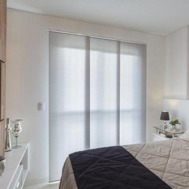 Imagem de Persiana Painel (2,20Lar. x 2,00Alt.) Tecido Translucido Cinza - Vogaf