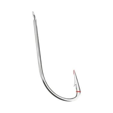 Imagem de Anzóis De Pesca Em Água Salgada 100PCS Em Aço Carbono De Alta Qualidad