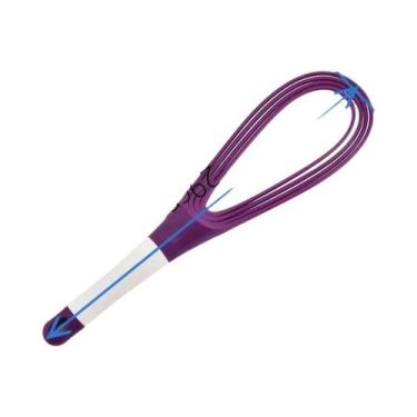 Imagem de Batedor De Ovos Manual Rotativo Multifuncional Ecológico, Mini Batedor