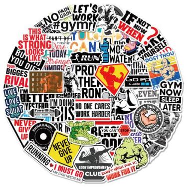 Imagem de Pacote de adesivos: 50 unidades de adesivos de cultura motivacional pa