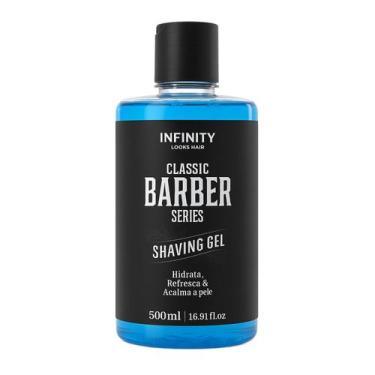 Imagem de Gel para barbear Shaving Gel Infinity Looks Menthol 500ml