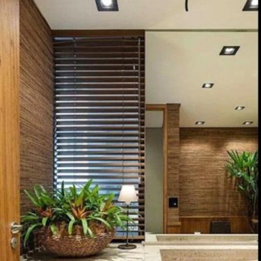 Imagem de Spot Recuado Embutir Par20 Dicroica Quadrado Preto - CTB