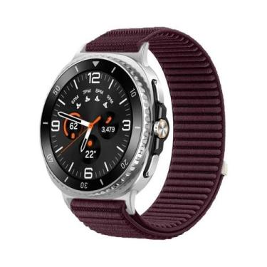 Imagem de Pulseira De Nylon Trançada Para Samsung Galaxy Watch 46mm 44mm 40mm Cl