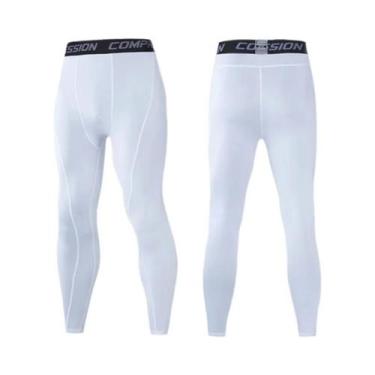 Imagem de Calças Leggings De Compressão Para Corrida Masculina, Calças Esportiva