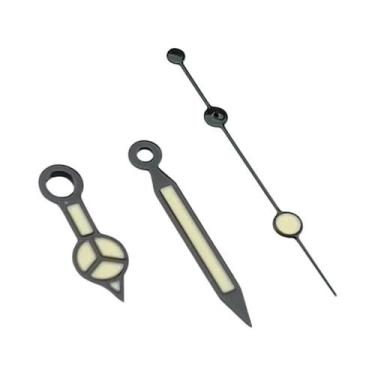 Imagem de Ponteiros De Relógio Luminosos Verdes Para Movimento Automático NH35 N