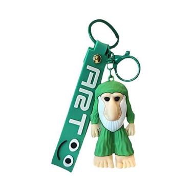 Imagem de Chaveiros Engraçados Tung Tung Sahur Brainrot Animals, Chaveiros De Me