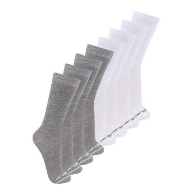Imagem de Kit com 8 Pares de Meias Esportiva Cano Longo Speedo 8026 Colorido, Ci